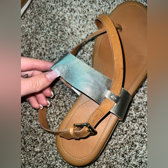 Cole Haan Metallic Sandals - Picture 8 of 11